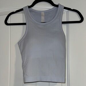 lululemon athletica Ribbed Light Purple Tank Top